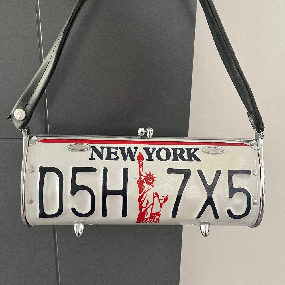 License Plate Purse